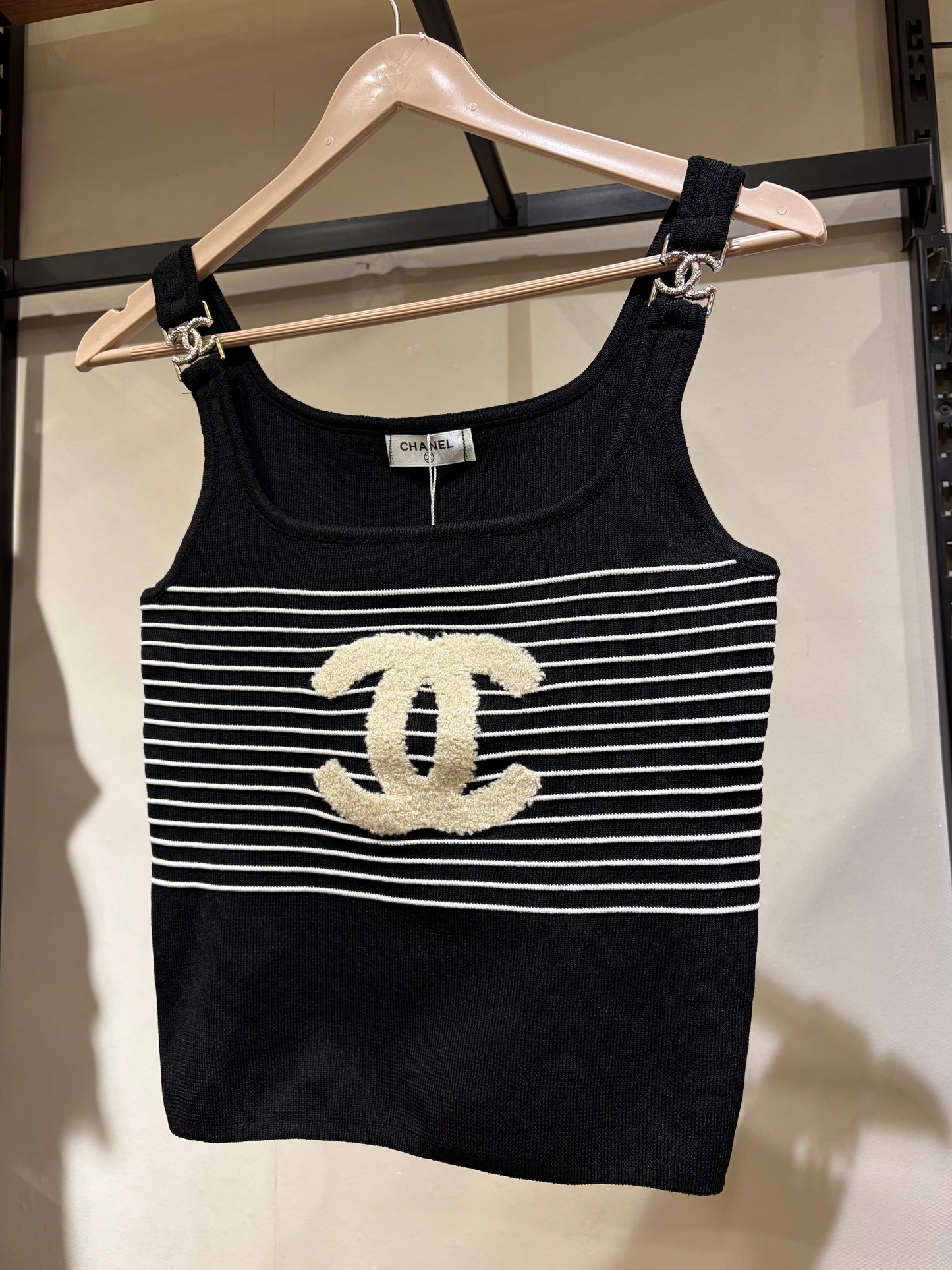 C H A N E L Striped Top