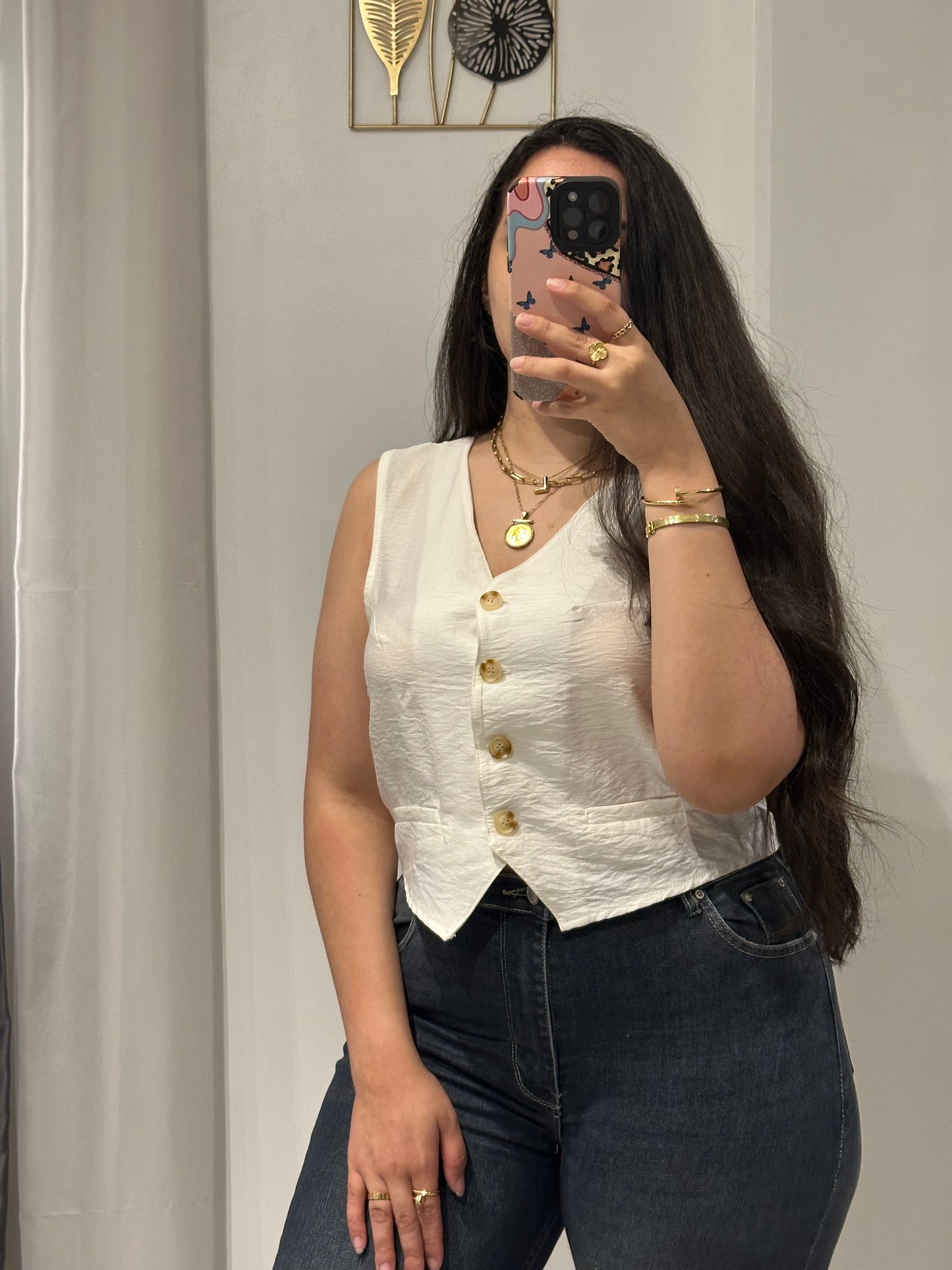 Linen Vest
