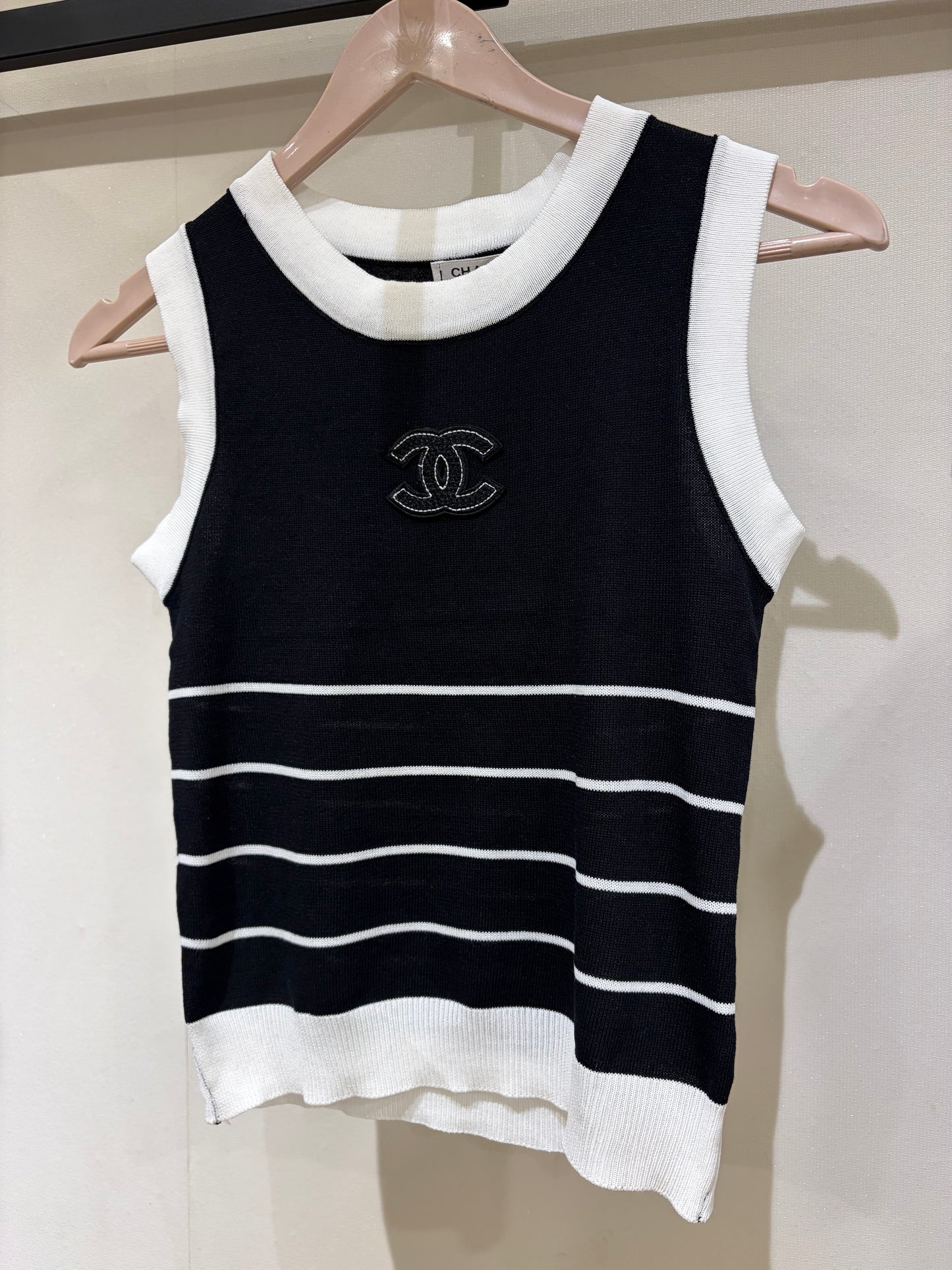 C H A N E L Striped Tanktop