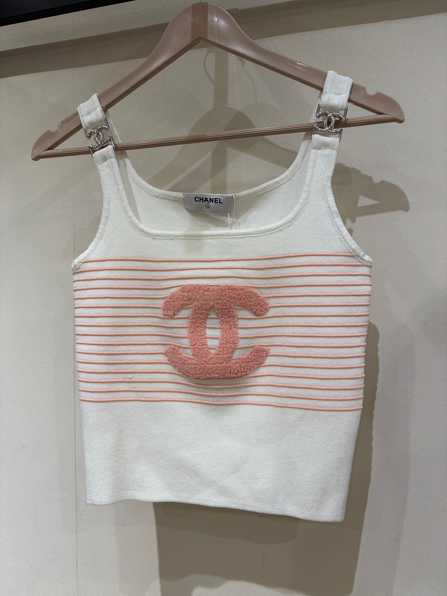 C H A N E L Striped Top