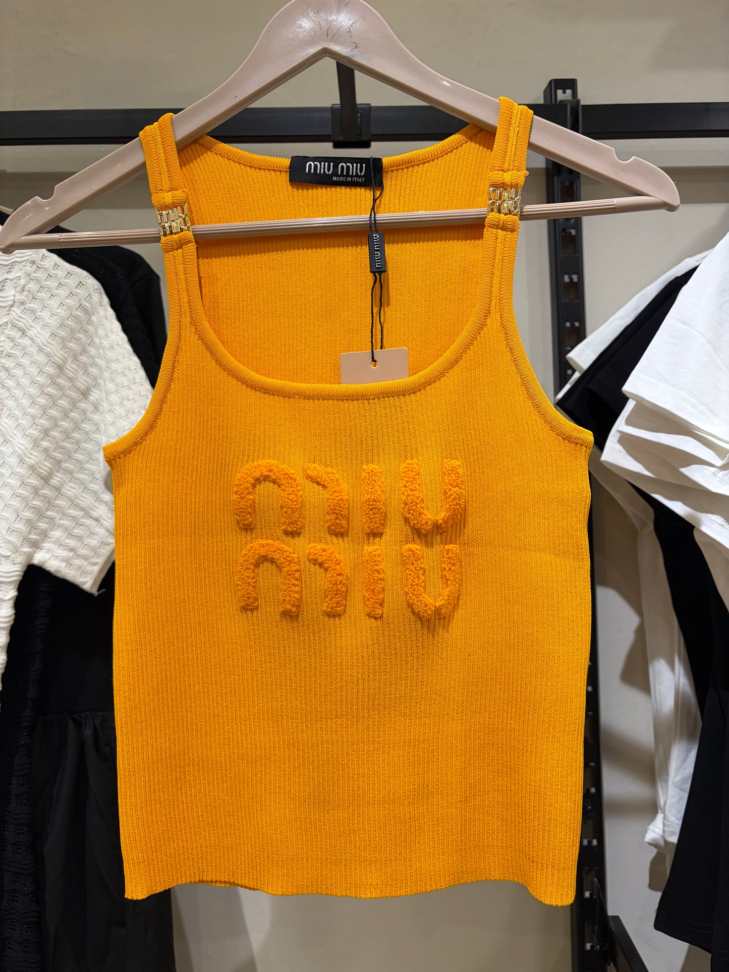 M I U M I U Cropped Top