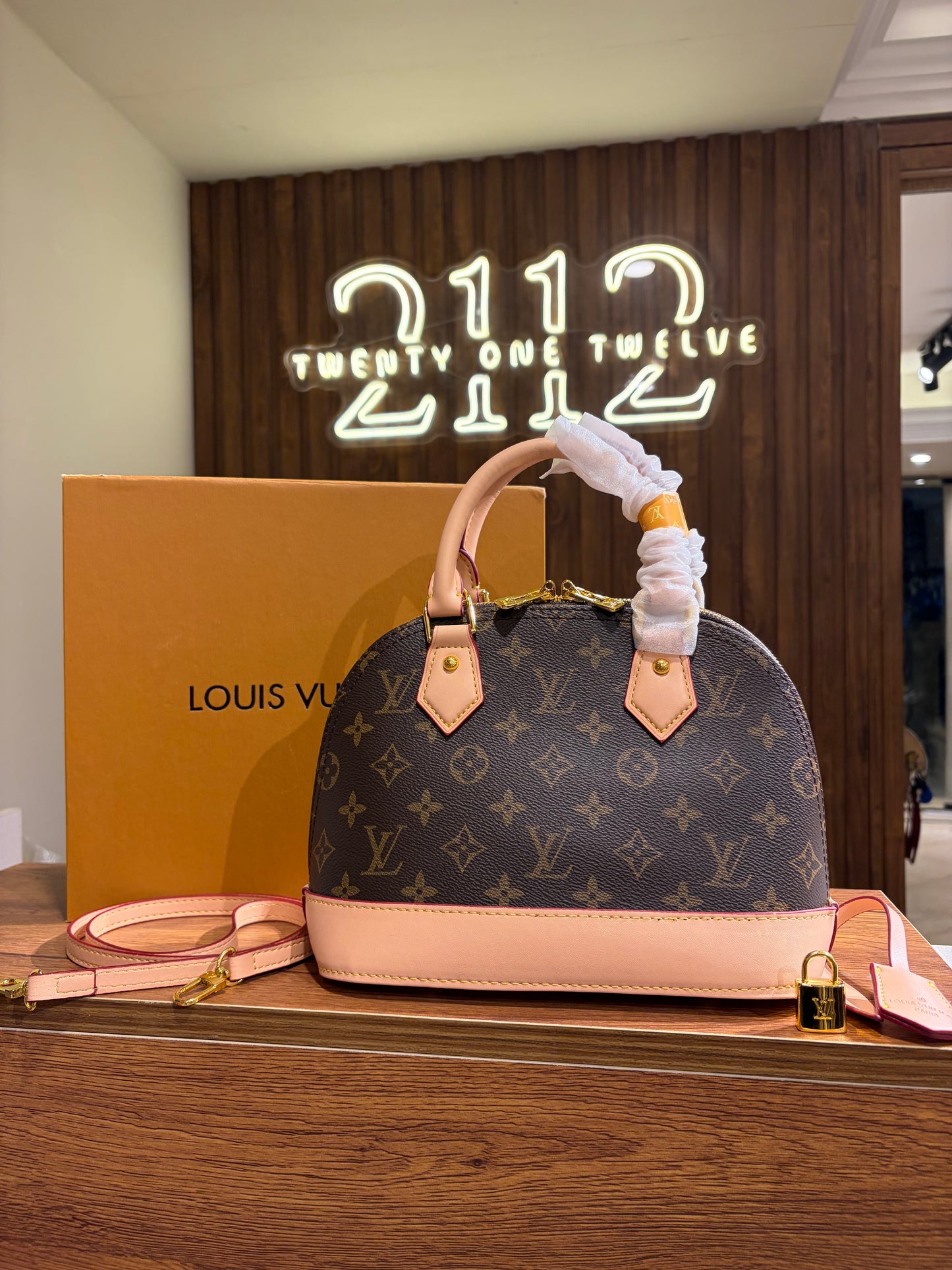 L V Alma BB Monogram Handbag 24