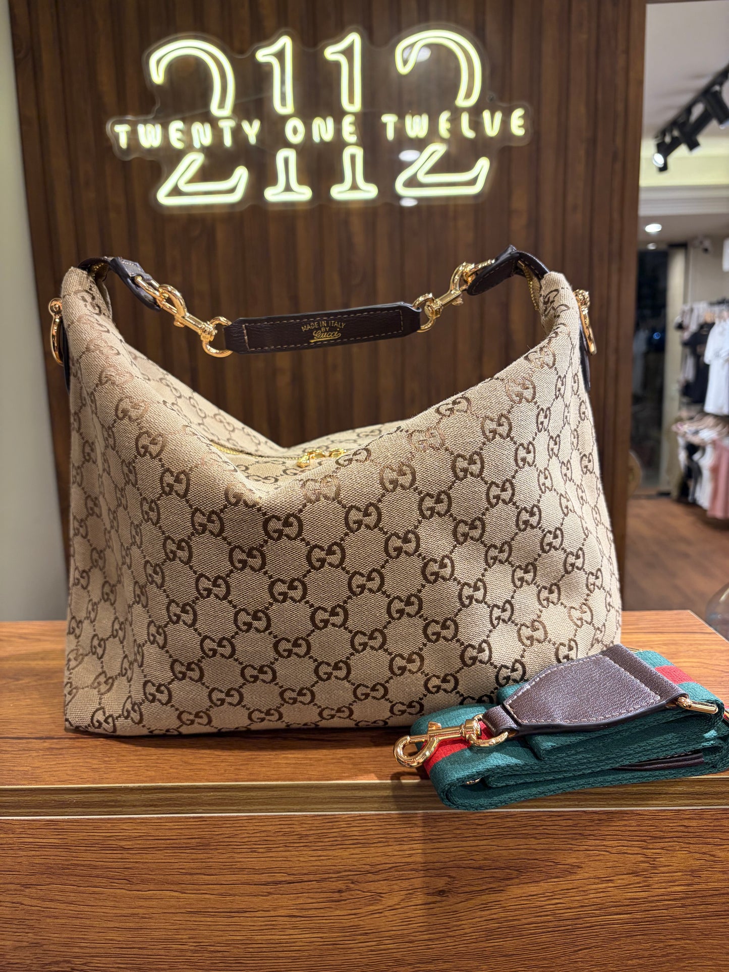 G U C C I Brera Medium Crossbody Bag
