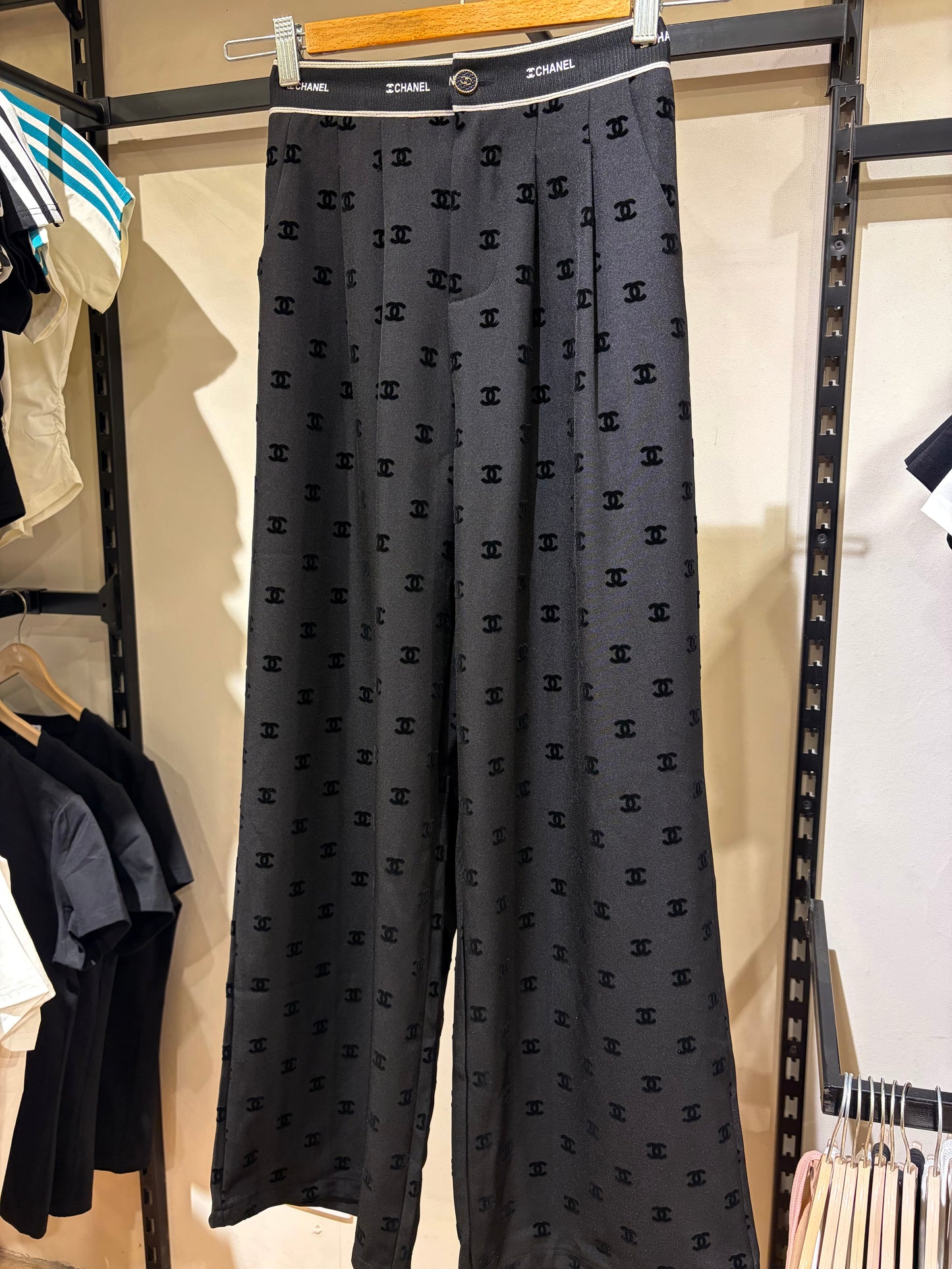 C H A N E L Monogram Pants