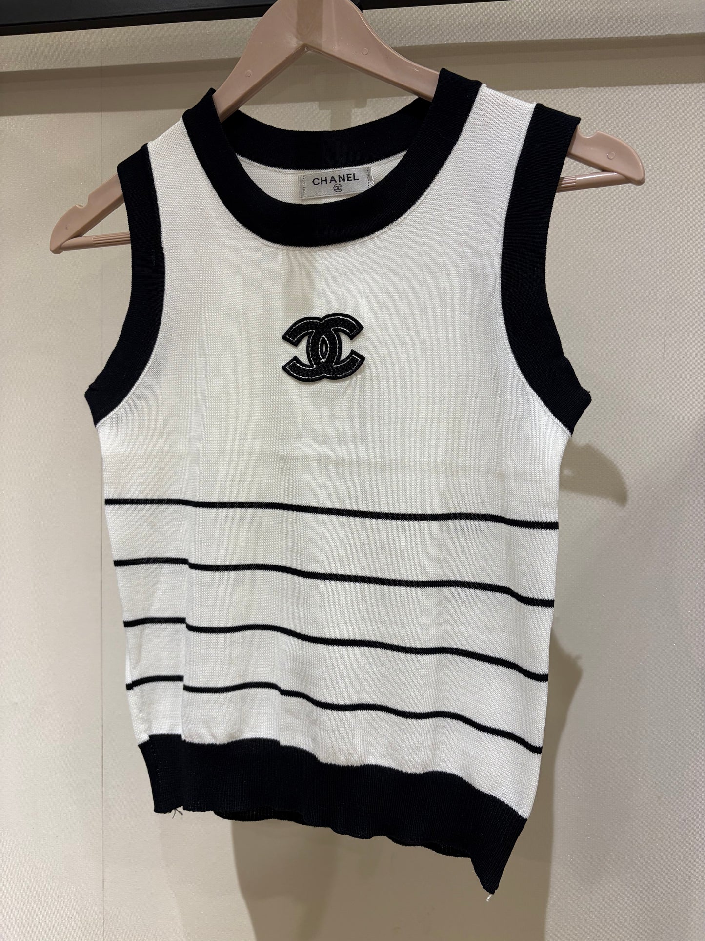 C H A N E L Striped Tanktop