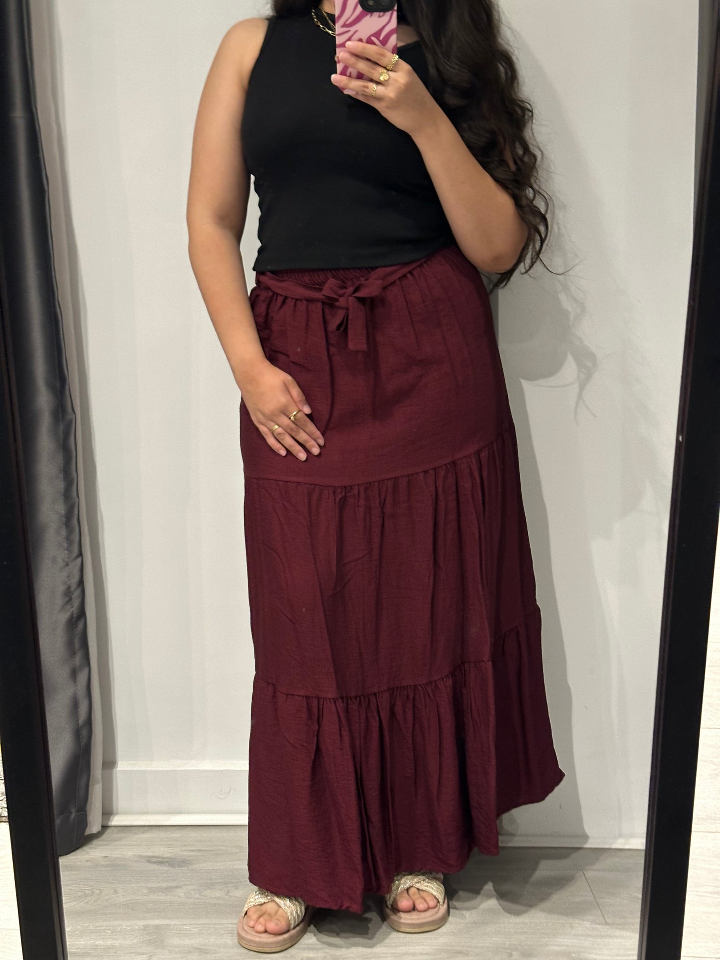 Linen Skirt