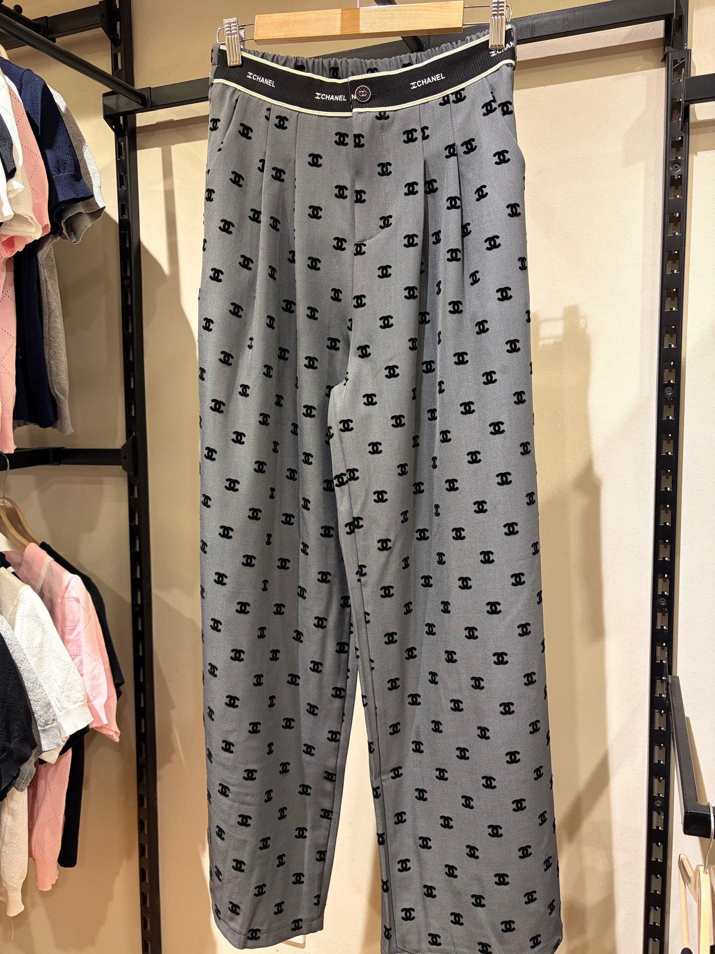 C H A N E L Monogram Pants