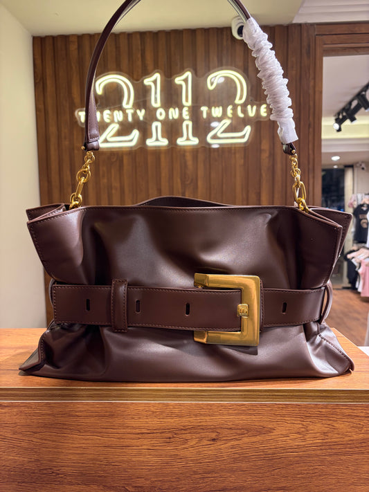 B A L M A I N Large Shoulder Bag