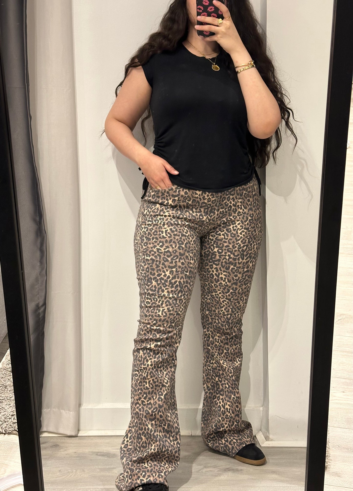 Leopard Jeans