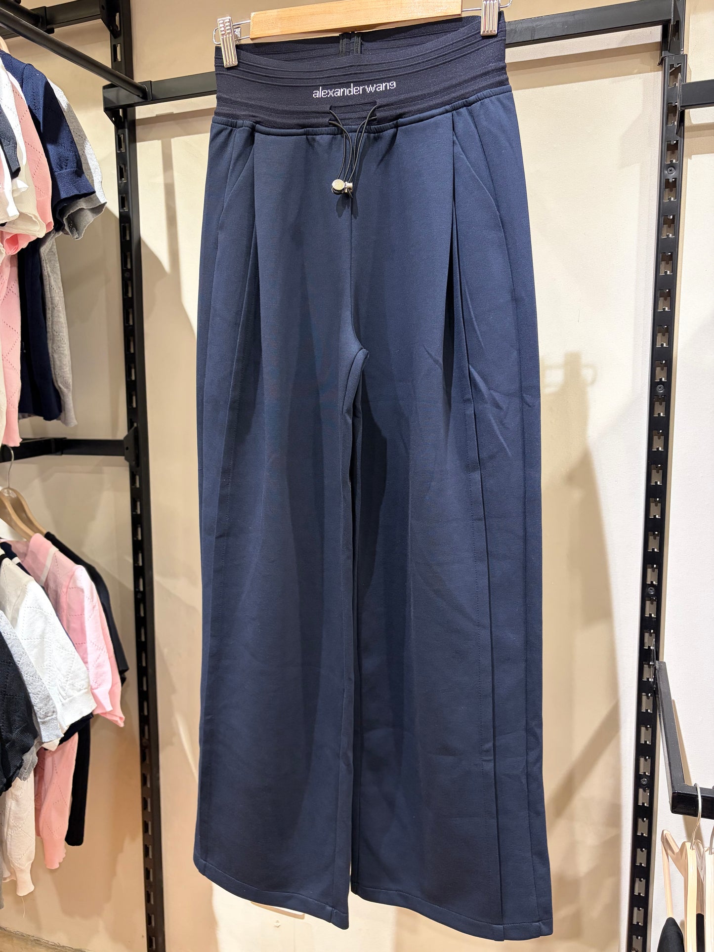 A L E X A N D E R W A N G Wide Leg Cotton Pants