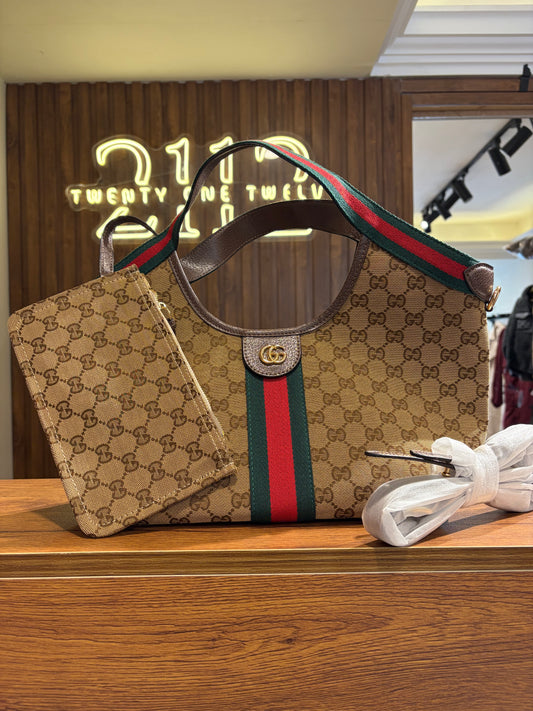 G U C C I Giglio Small Tote Bag