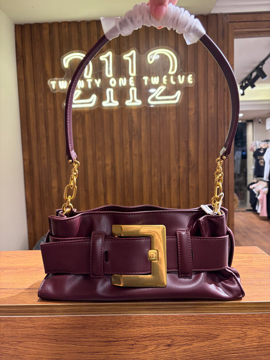 B A L M A I N Mini Shoulder Bag