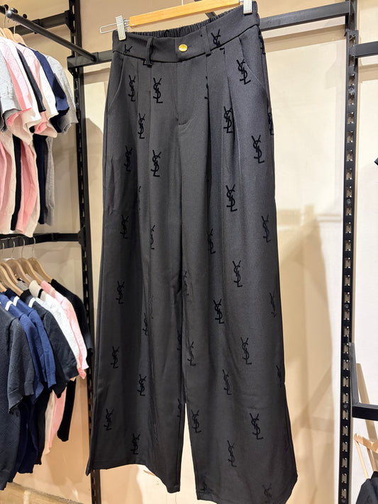Y S L Classic Wide Leg Pants