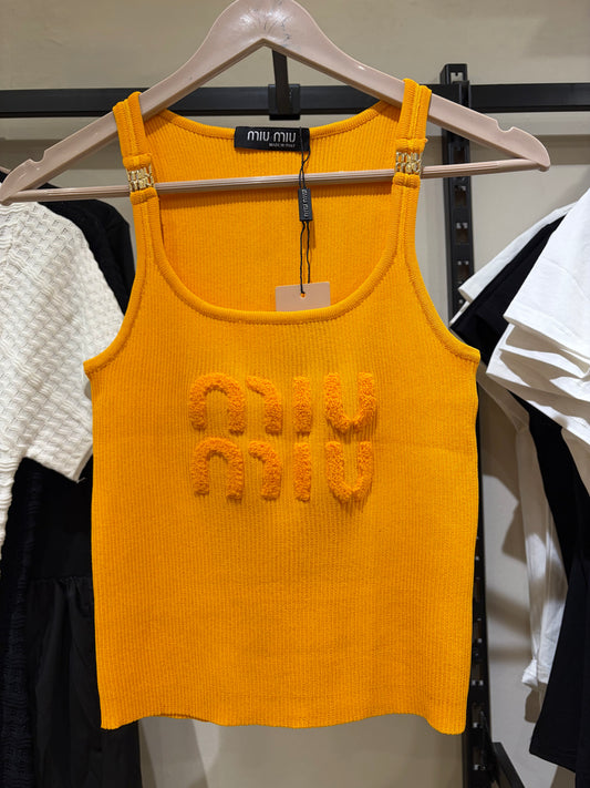 M I U M I U Cropped Top