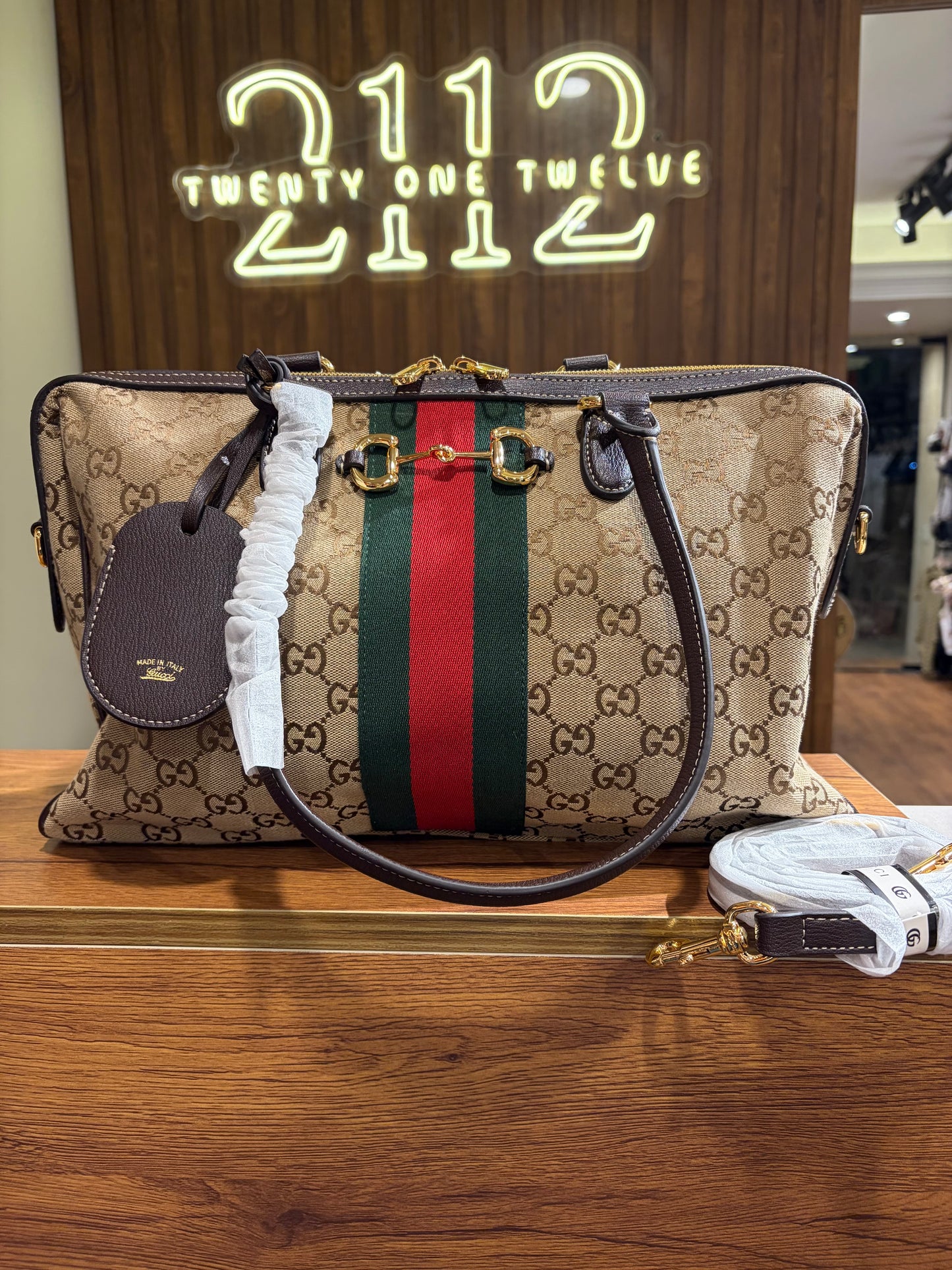 G U C C I Borsetto Large Boston Bag