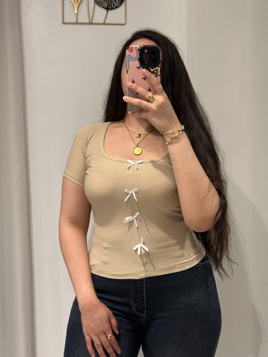 Bows Lycra Top
