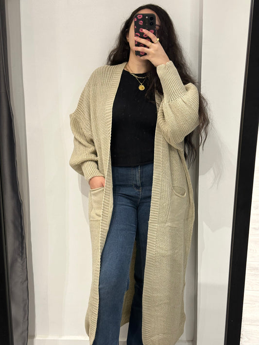 Beige cardigan